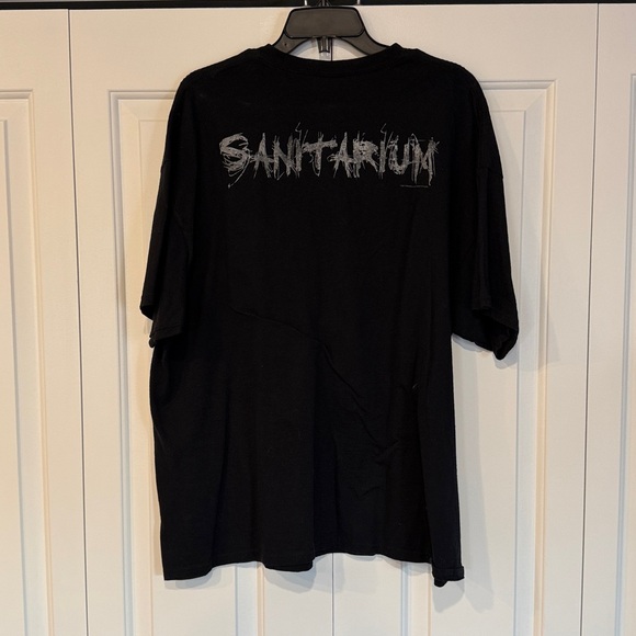 Black Metallica Sanitarium Graphic T-Shirt 2X - Picture 3 of 9